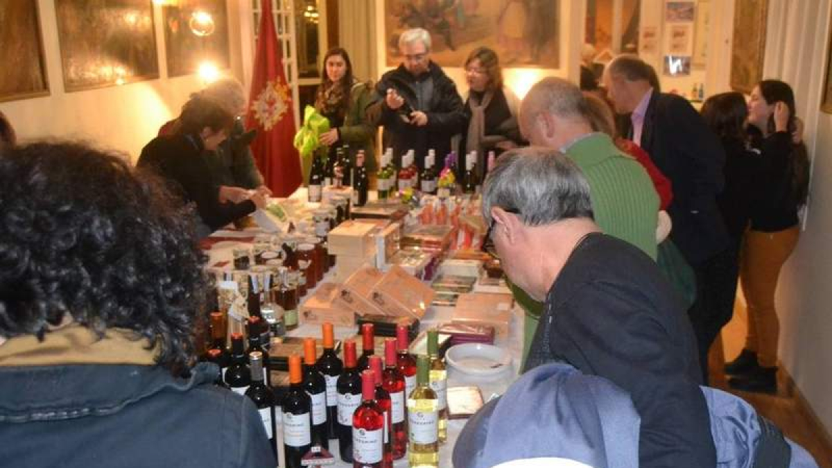 Muestra de productos de León celebrada en Madrid.