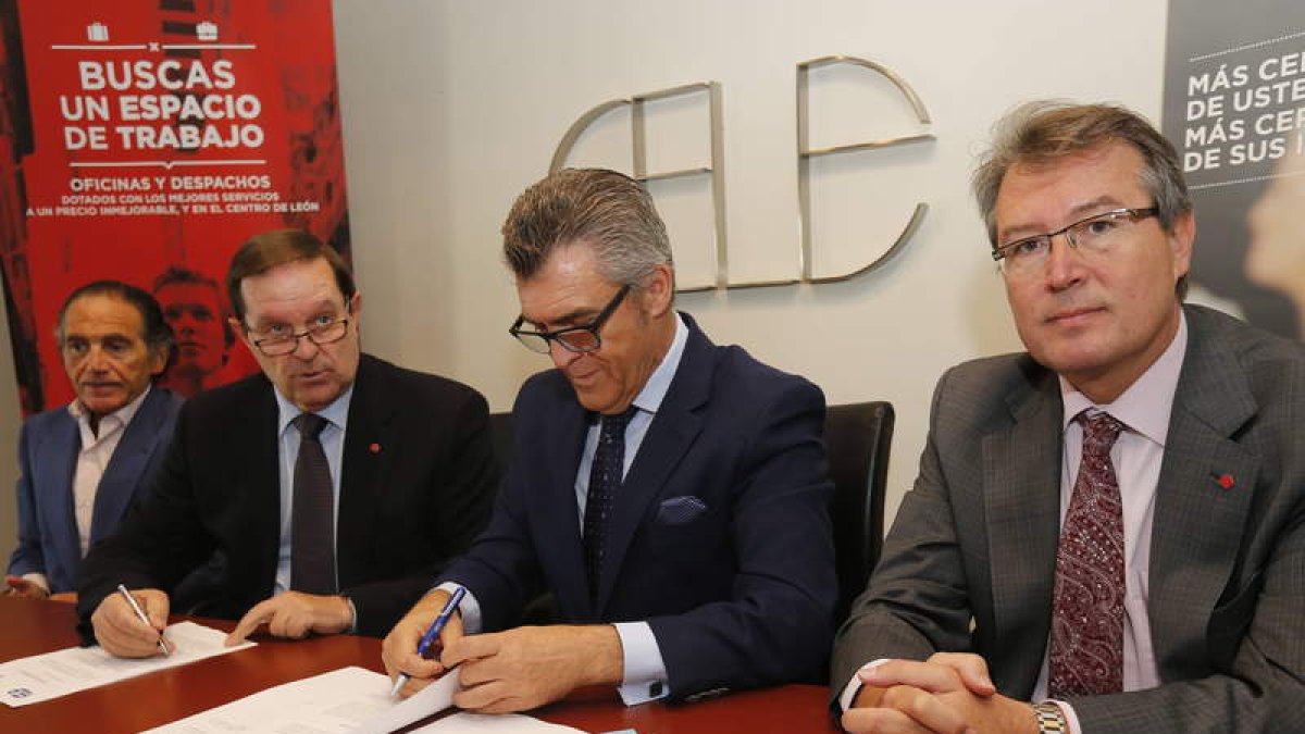 Álvaro Díez, Ángel Luis Valdés, Javier Cepedano y Miguel A. Sánchez. RAMIRO