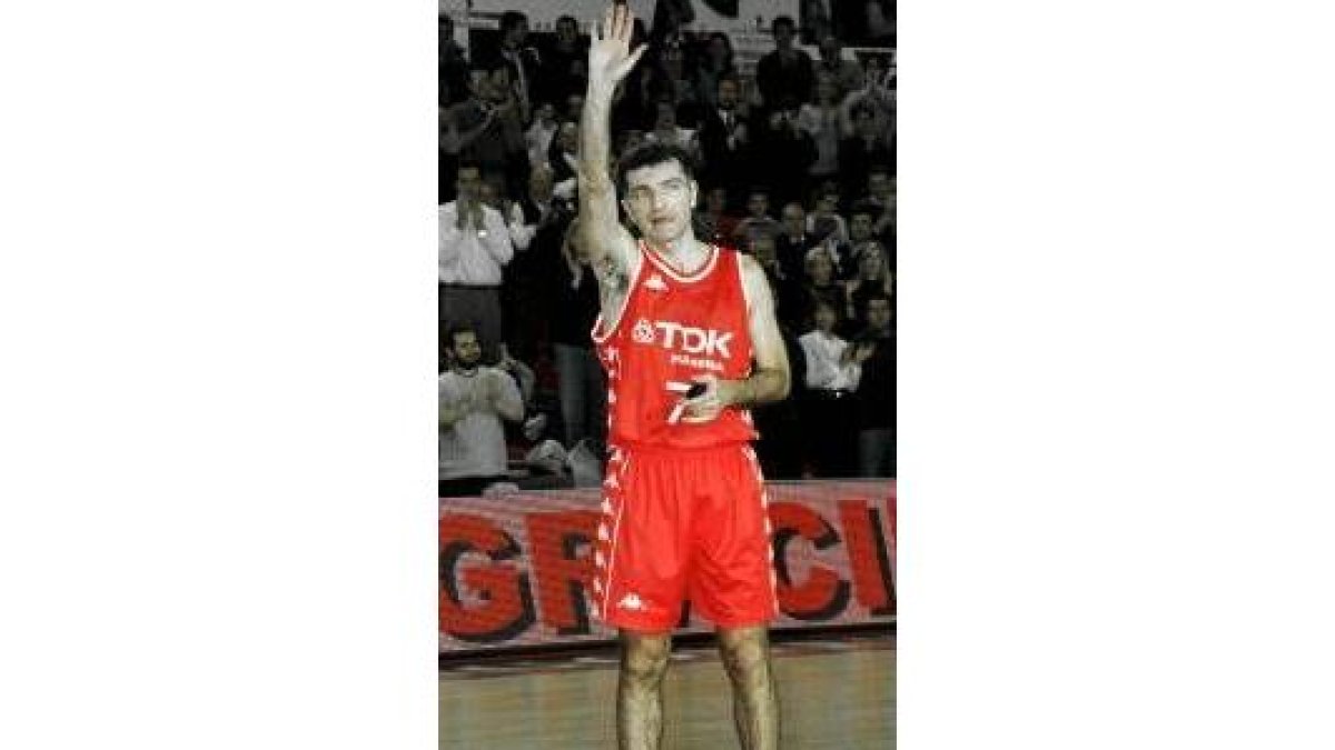 Creus, el día de su despedida como jugador en activo