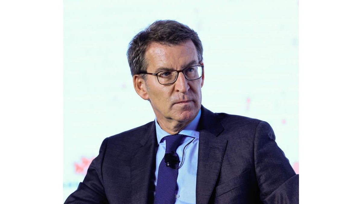 El presidente del PP, Alberto Núñez Feijóo. ZIPI