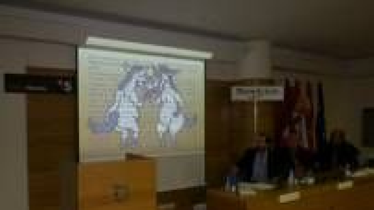 Miguel Ángel González Castañón, ayer en el Club de Prensa del Diario de León