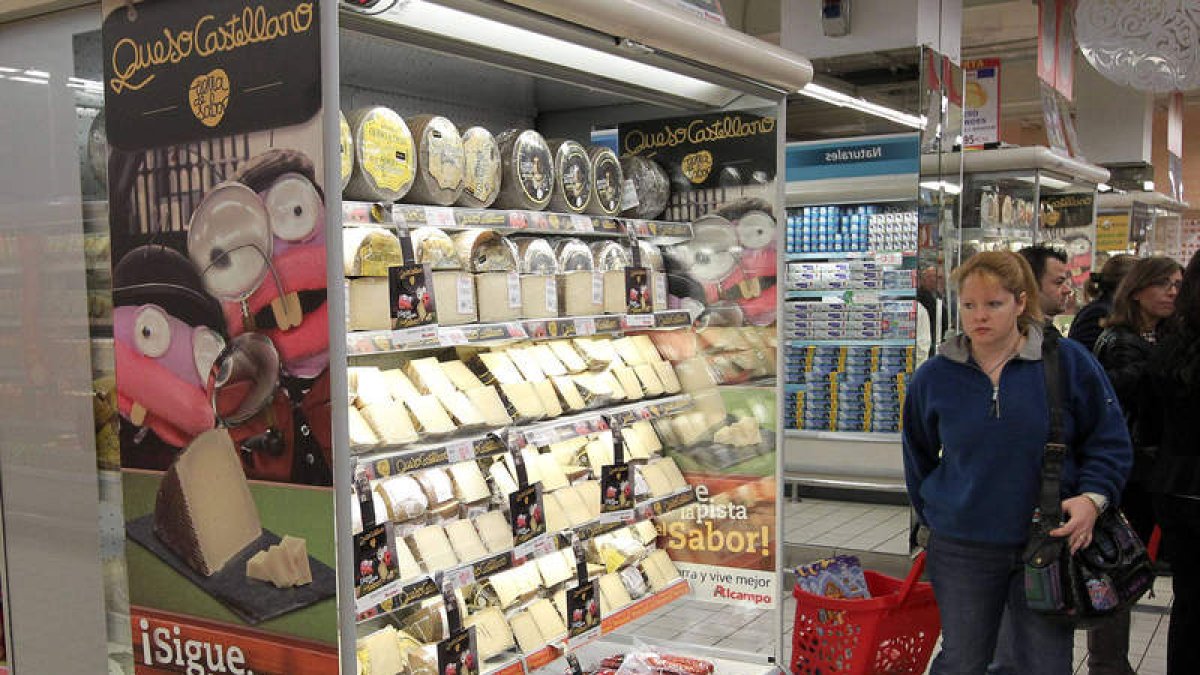 El queso Castellano, una de las grandes marcas impulsadas por la Junta de Castilla y León.