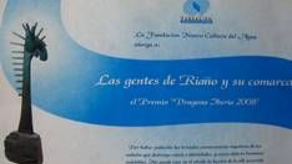 Diploma de la FNCA a las gentes de Riaño y su comarca