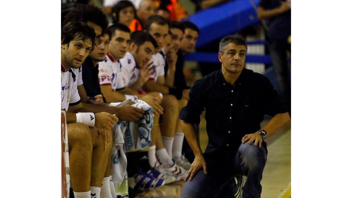 Isidoro Martínez se encuentra satisfecho con su plantilla.