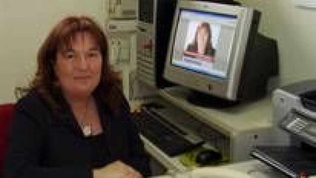 La candidata del Partido Socialista en Villablino, Ana Luisa Durán, en una imagen de archivo