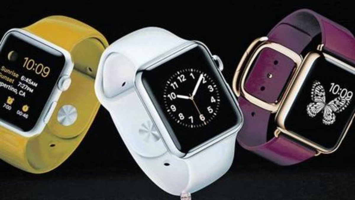 El consejero delegado de Apple, Tim Cook, en la presentación del Apple Watch el pasado septiembre.