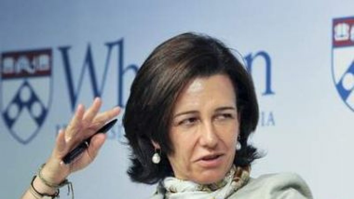 La presidenta de Banesto, Ana Patricia Botín, dirigirá la filial británica del Santander.