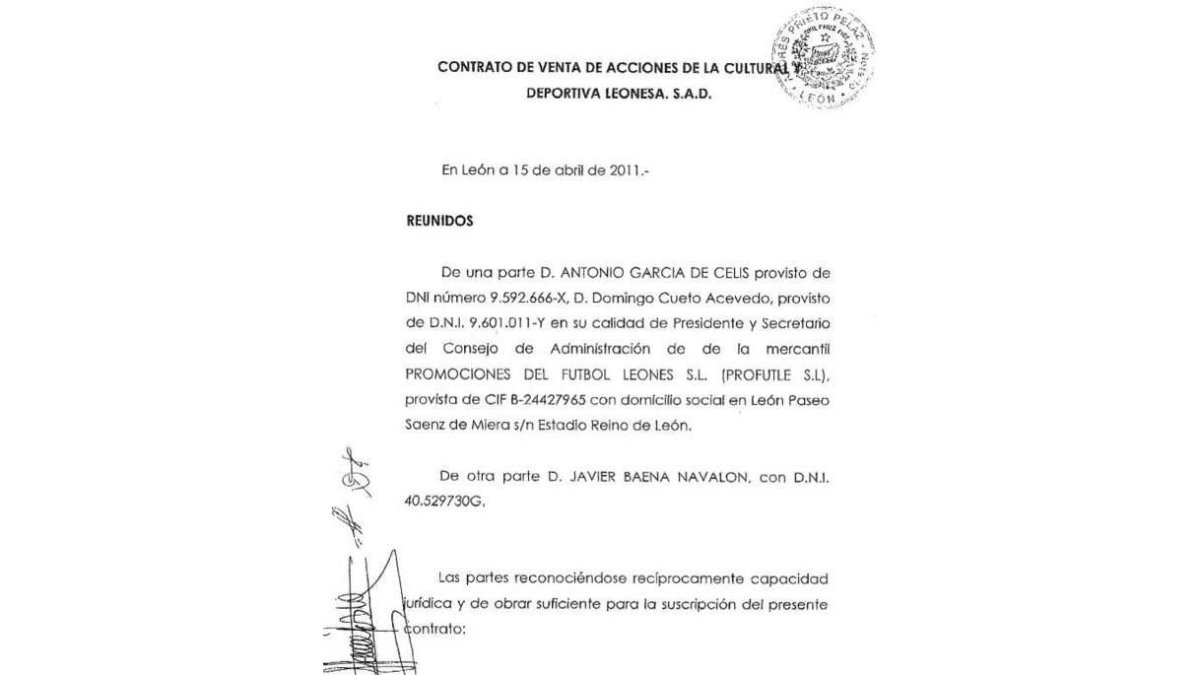 De la gestión de Javier Baena en los despachos depende la supervivencia de la Cultural.