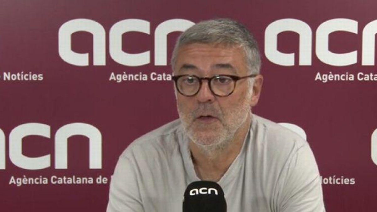 Carles Riera, diputado de la CUP.