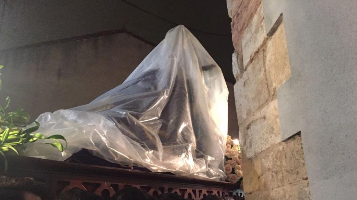 Imagen de la procesión de La Dolorosa