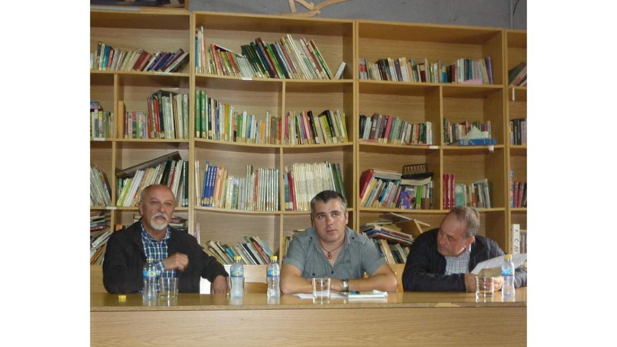 Alejandro Álvarez, Santiago Macías y Vicente Díaz.