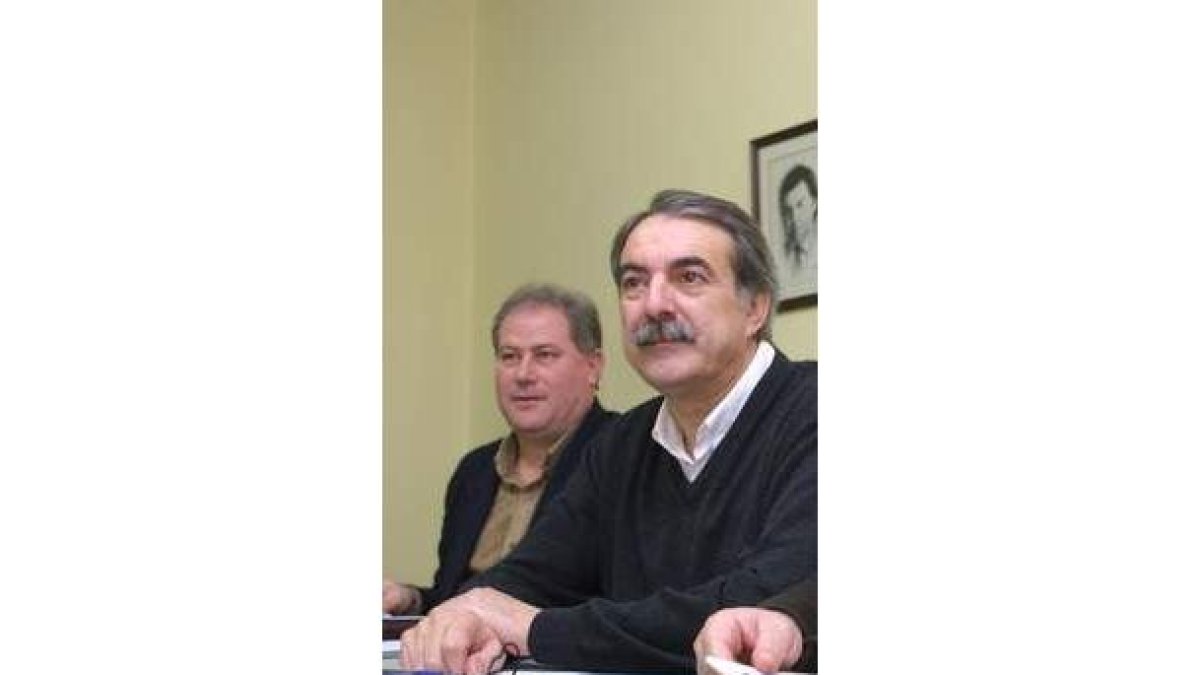 Demetrio Alfonso Canedo y Antonio Canedo, juntos.