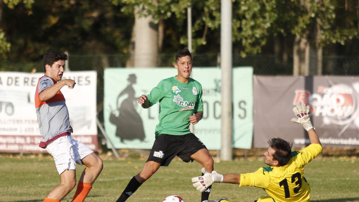 El equipo leonés volvió a la senda de las victorias. F. OTERO PERANDONES