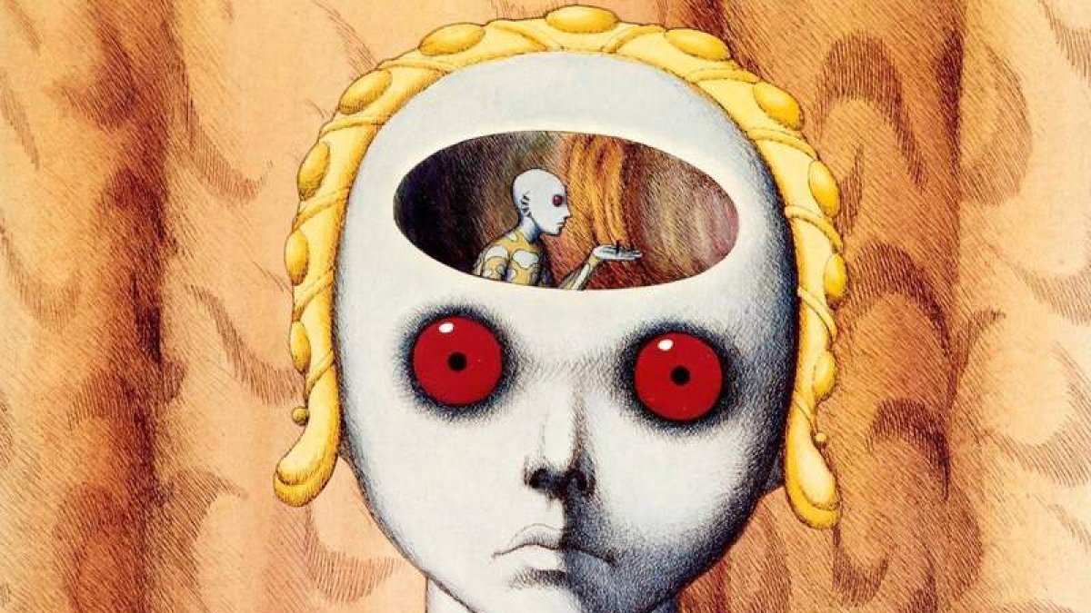 Cartel del polifacético artista francés Roland Topor, al que Botines dedica una exposición que se inaugura hoy.