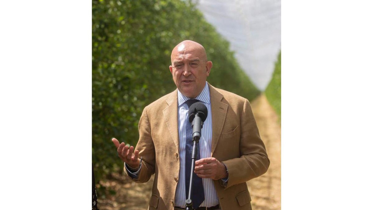 El consejero Jesús Julio Carnero. WIFREDO GARCÍA