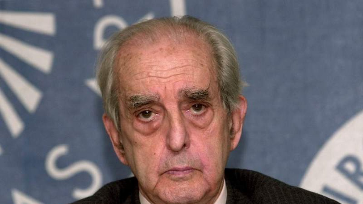 El exministro de Exteriores Fernando Morán.