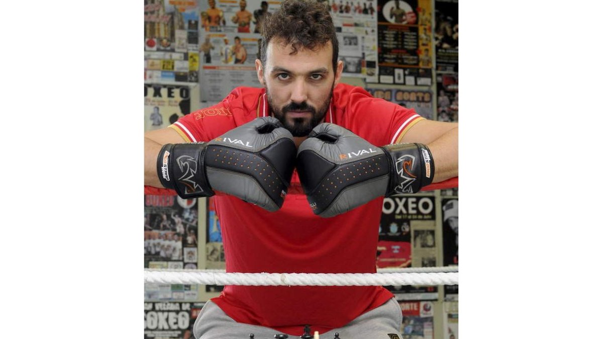 Jonatan Rodríguez, subcampeón mundial de chess-boxing. CASARES