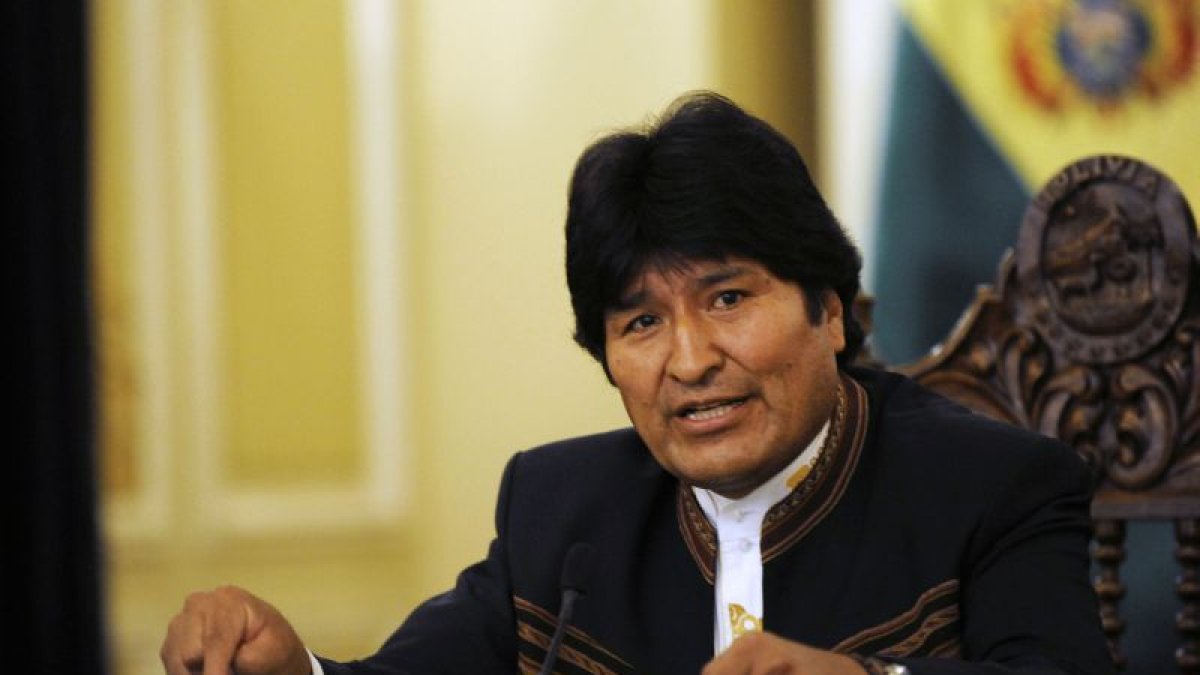 Evo Morales.