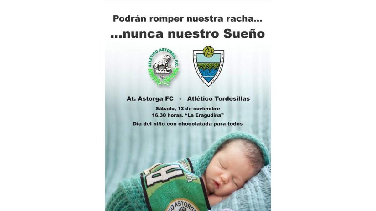 Cartel anunciador de la nueva iniciativa maragata. DL