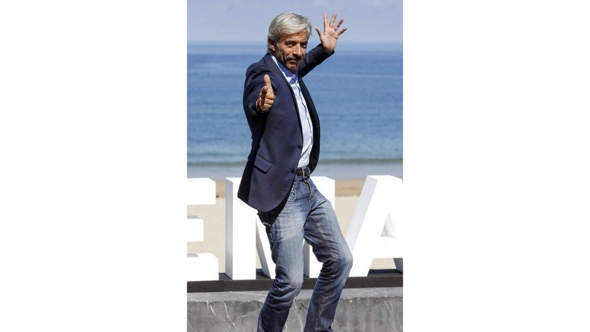El actor leonés Imanol Arias, ayer en San Sebastián.