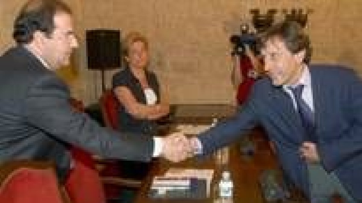 Villalba y Herrera, en un encuentro que mantuvieron esta semana