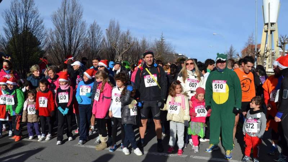 La San Silvestre de La Virgen contó con una carrera ‘sénior’ y otra popular para todos.