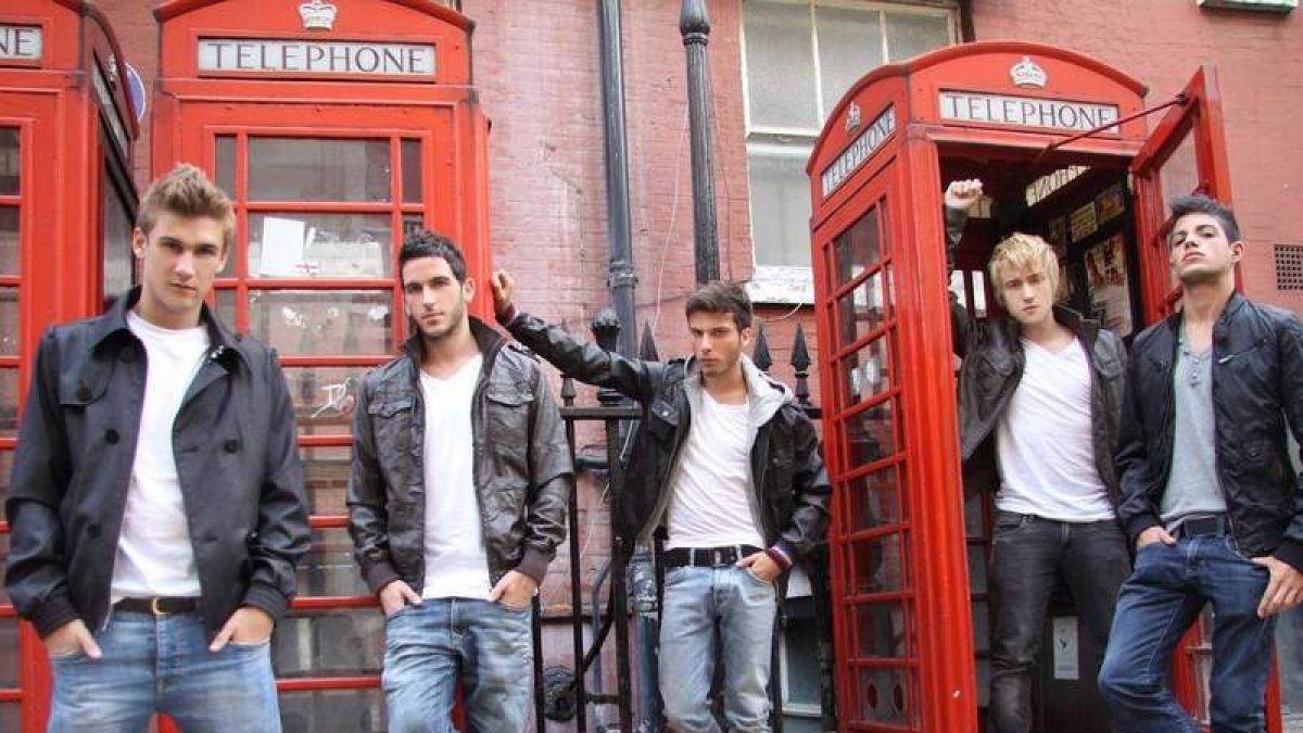 Los integrantes del quinteto madrileño Auryn, que hoy aterriza en León.