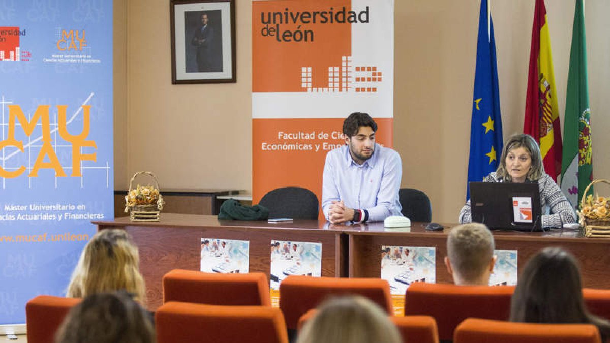 Álvarez Díaz y González Velasco, ayer. FERNANDO OTERO