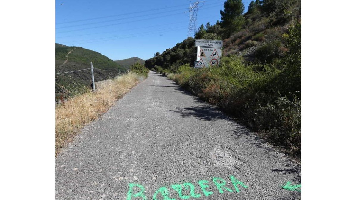 Lugar donde la CHMS proyecta instalar la barrera