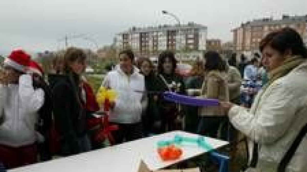 Los jóvenes hicieron prácticas de globoflexia
