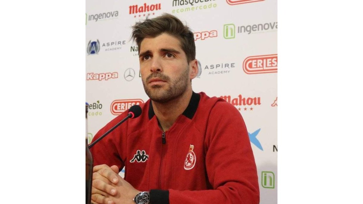 Iván González se muestra ilusionado con repetir ascenso a Segunda con la Cultural. MARCIANO PÉREZ