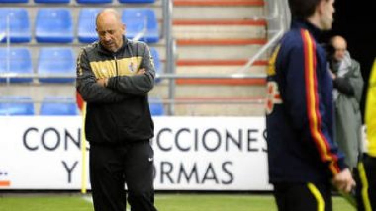 Claudio no terminó satisfecho con el rendimiento de su equipo en Los Pajaritos.