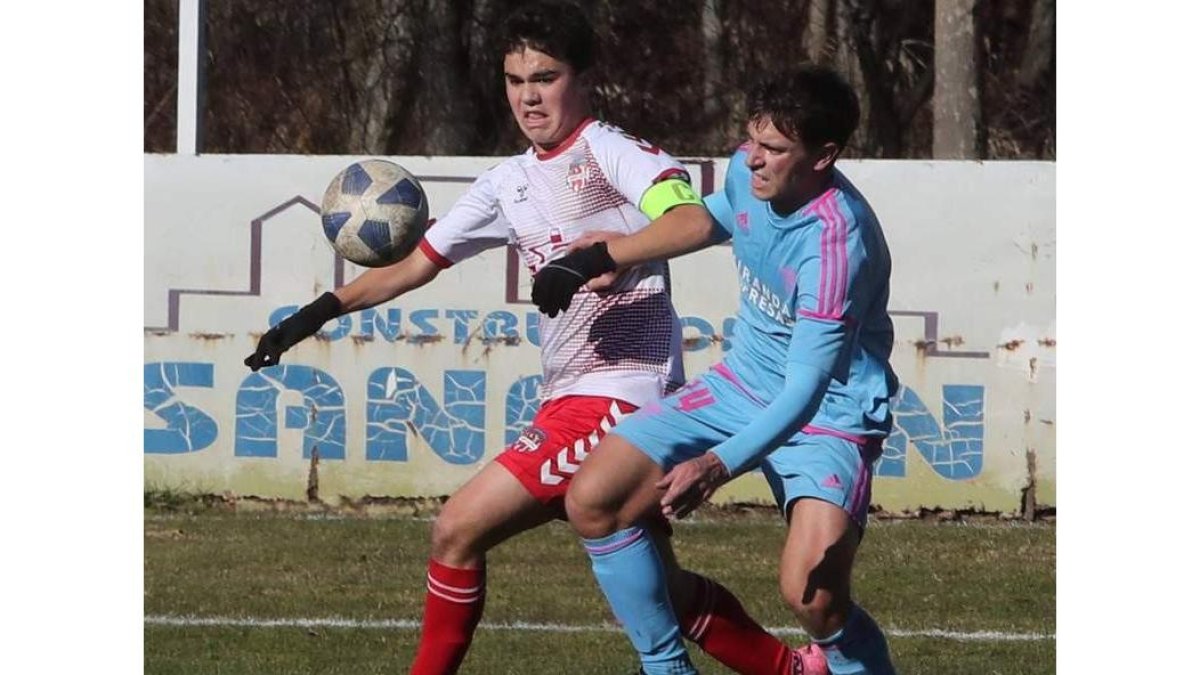 El equipo arlequinado se vio sorprendido por el burgalés. RAMIRO