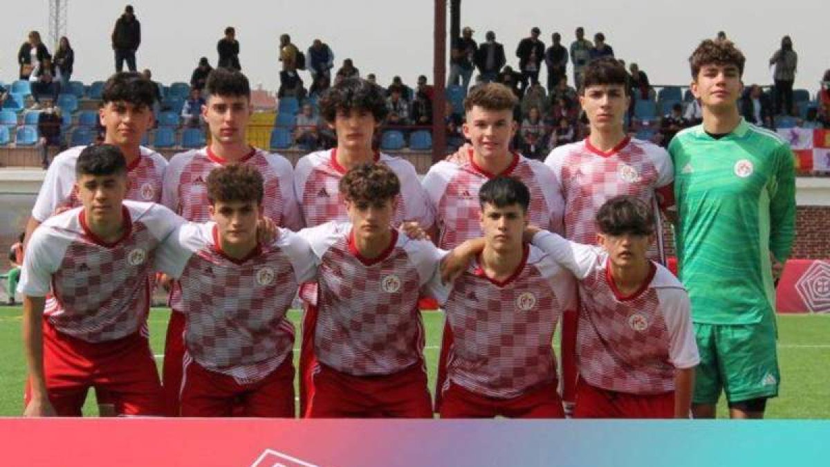 Formación de la selección sub 16 de Castilla y León. RFCYLF