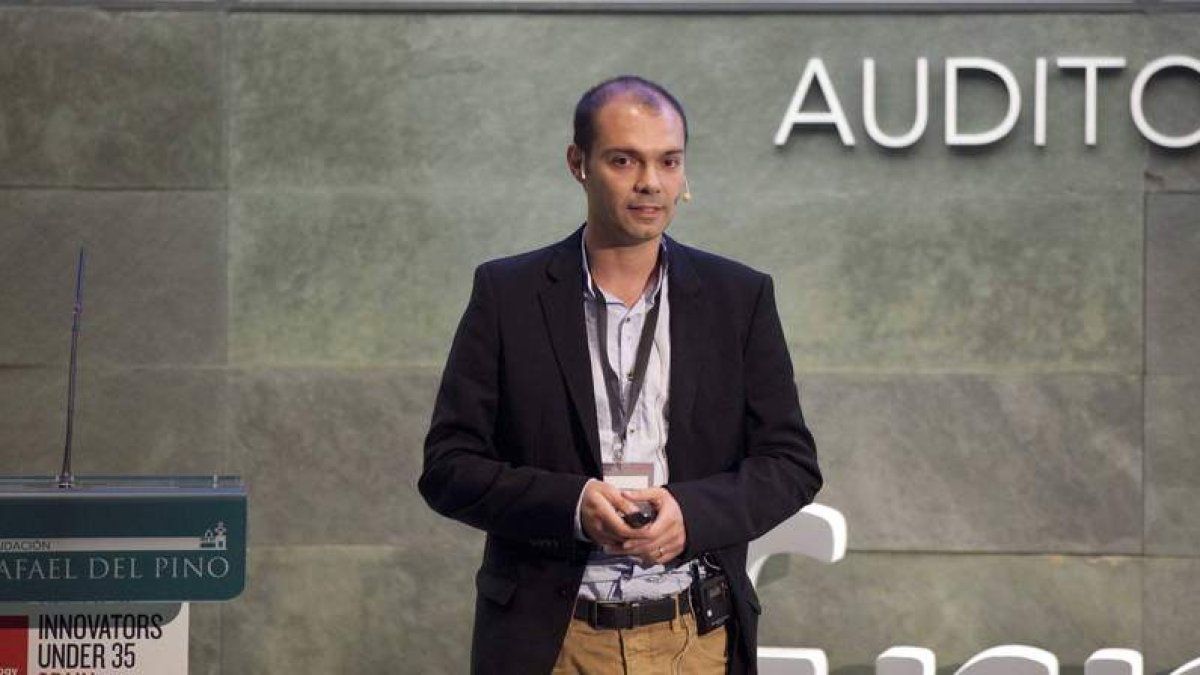 El creador de Newborn Solutions, la empresa que ha desarrollado el lápiz óptico capaz de detectar la meningitis en bebés. DL