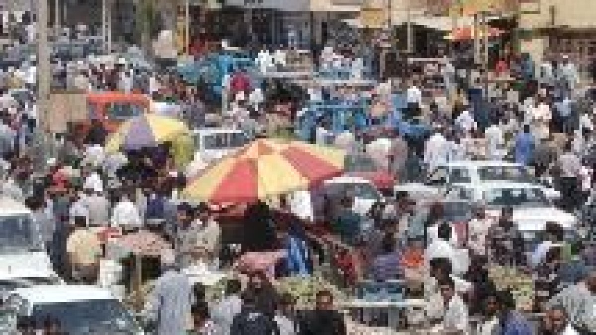 Un mercado abierto en el centro de Bagdad, primer síntoma de cierta normalización