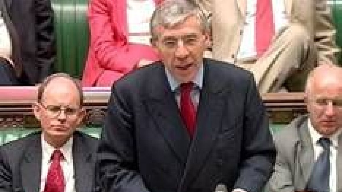 Jack Straw, durante su intervención ayer en la Cámara de los Comunes