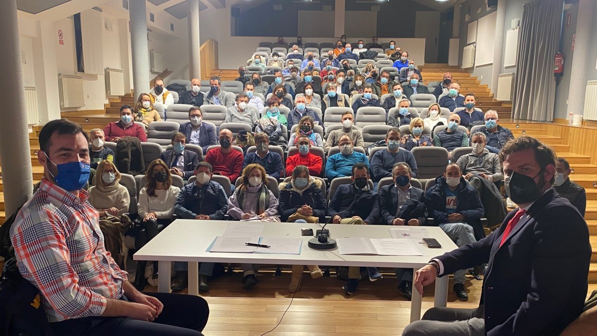 Comité ejecutivo del PP celebrado en Villadangos. DL