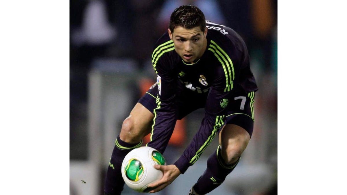 Ronaldo, en un partido con el Madrid esta temporada.