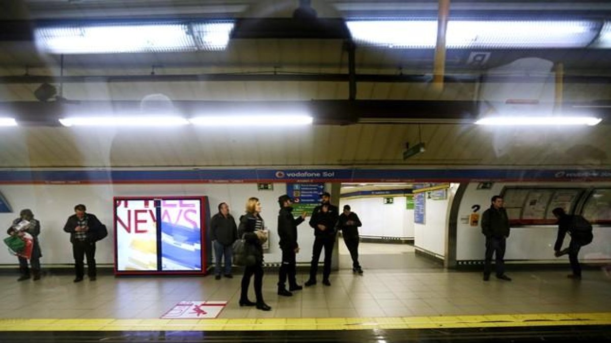 Estación de la Puerta del Sol, en el Metro de Madrid