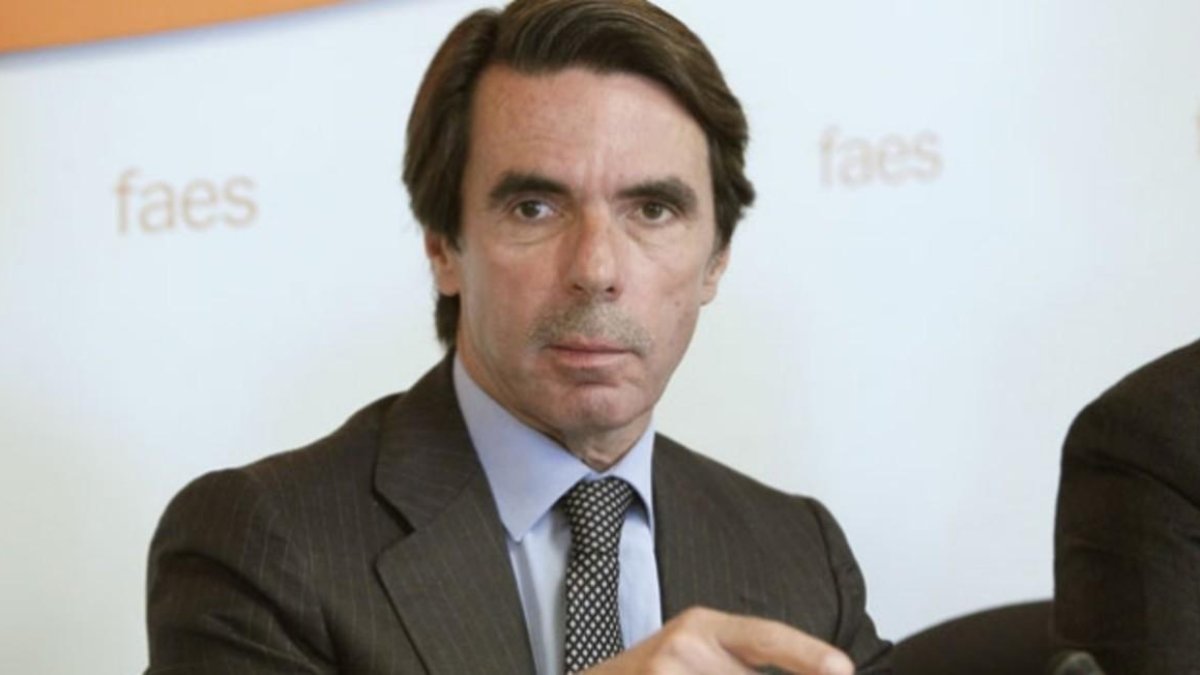 El expresidente del Gobierno José María Aznar.
