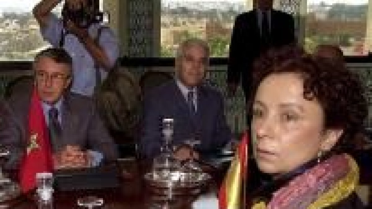 Palacio, Bush, Aznar, Narcís Serra, Zapatero y Llamazares