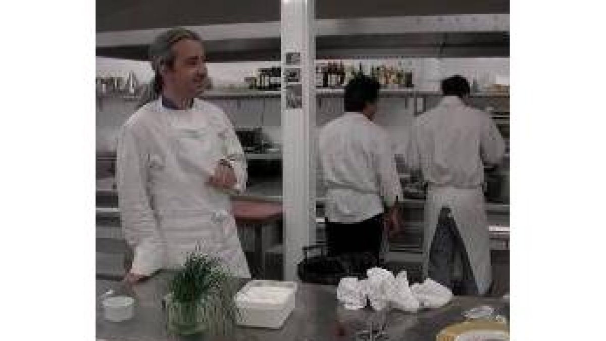 El cocinero de El Oro de Roma, Pedro Pablo L. Duque