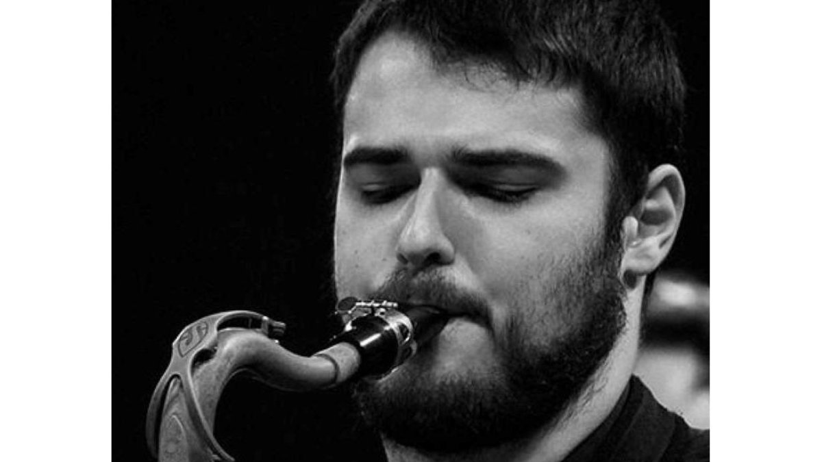 Imagen del saxofonista Daniel Juárez. DL