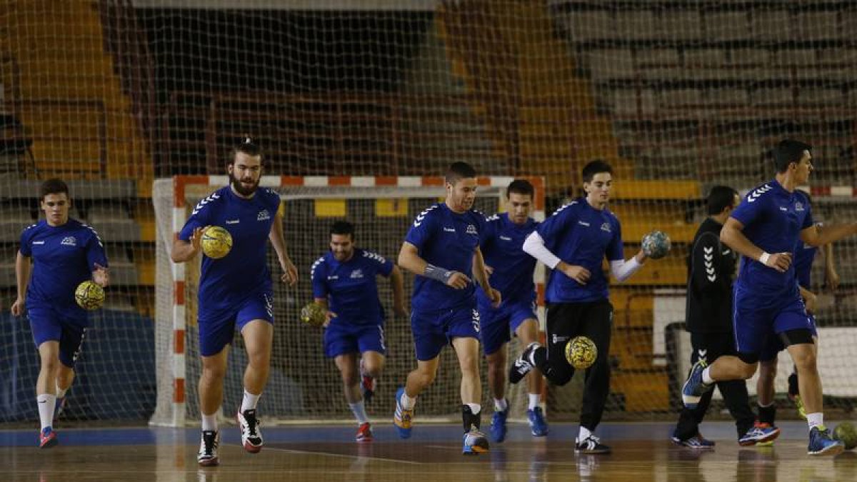 Entrenamiento del Abanca Ademar