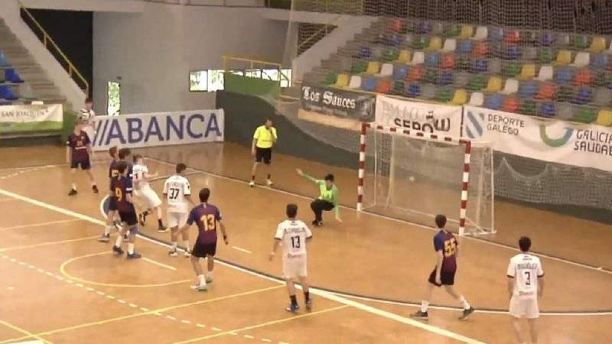 El conjunto leonés no dio opciones a su rival en ninguna fase del partido. ADEMAR