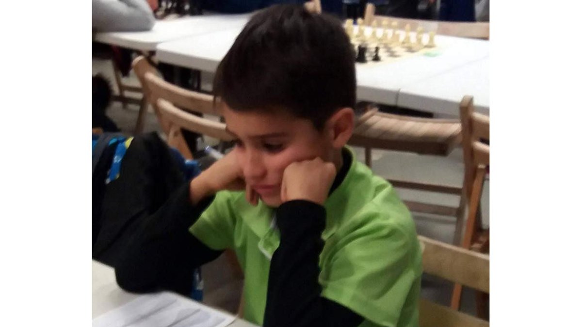Iván Muñoz, prebenjamín. DL