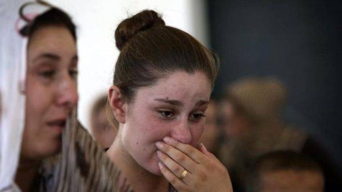Una joven yazidi.