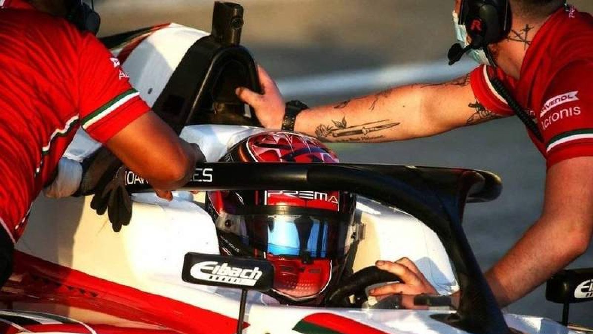 Vidales afronta su segunda temporada con los monoplazas con el reto de luchar por lo máximo. PREMA TEAM