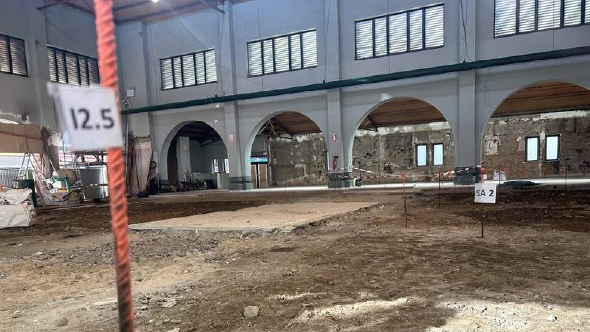 Las historia de le remodelación del Mercado del Conde Luna es la de una sucesión de retrasos. DL